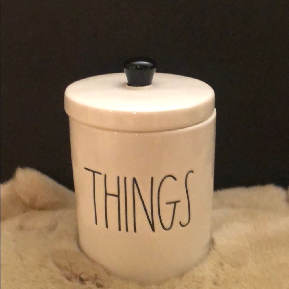 Rae Dunn container